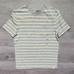 NWT Gap Kids Boy's Short Sleeve Striped Crew Neck Pullover Tee Large 10